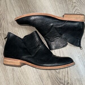 Kork-Ease Black Ankle Boots